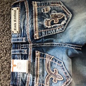 Rock Revivals MediumWash Skinny Jeans